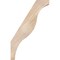 Ekena Millwork 5 1/2"W x 22"D x 34"H Funston Smooth Knee Brace, Douglas Fir BRC06X22X34FST00SDF - alternate 4